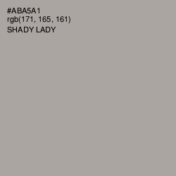 #ABA5A1 - Shady Lady Color Image